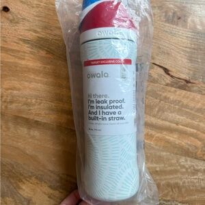 Owala 24 oz Free Sip Glow in the Dark Red, White, Boom!